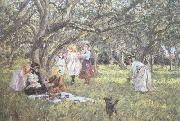 James Charles The Picnic (nn02) oil painting artist